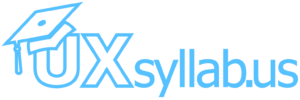 UX Syllabus site logo - high quality, low cost UX training
